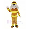 Sparky le Feu Chien avec bronzer Couleur Costume NFPA Mascotte Costume