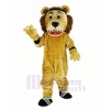 Lenny le Lion avec Noir Bandeau Mascotte Costume Animal