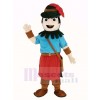 Robin Hood dans rouge Chapeau Mascotte Costume Adulte