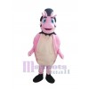 Crevette costume de mascotte