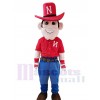 Paysan costume de mascotte