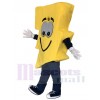 Costume de mascotte électrique mignonne jaune éclair m
