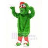 vert Monstre Mascotte Costume Dessin animé