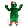 rouge Chapeau vert Monstre Mascotte Costume