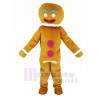 pain d'épice Homme Mascotte Costume Noël