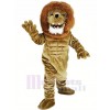 Féroce Lion Roi Mascotte Costume Dessin animé
