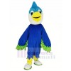 Royal Bleu Tête Oiseau Mascotte Costume Animal