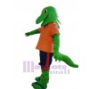 Lézard costume de mascotte