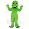 vert Lézard Mascotte Costume Dessin animé