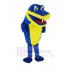 Royal Bleu Crocodile Alligator Mascotte Costume