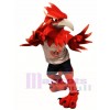 Rouge Phénix Déguisements de mascottes
