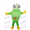 Gros vert Eyed Monstre Mascotte Adulte Costume Dessin animé Anime