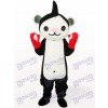 Costume de mascotte adulte noir Miga Anime