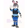 Zootopia Judy Hopps Police lapin Mascotte Costume Dessin animé