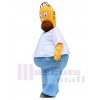 Homer Jay Simpson costume de mascotte