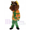 Cerf costume de mascotte