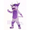 Violet Vache Mascotte Costume Animal