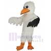 Oiseau mouette costume de mascotte