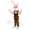 Pâques Rose Robbie lapin Mascotte Costume