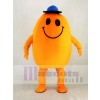 Souriant Monsieur Chatouiller Chatouiller Mascotte Costume École