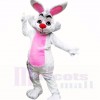 Souriant Des lunettes Pâques lapin Costumes De Mascotte Pas cher