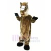 marron Cheval Mascotte Les costumes Adulte