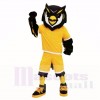 sport Hibou avec Jaune Chemise Mascotte Les costumes Adulte