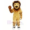 Fort marron Lion Mascotte Les costumes Adulte