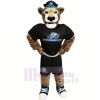 Puissance sport Jaguar Mascotte Costume Dessin animé