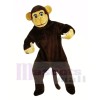 Curieuse marron Singe Mascotte Les costumes Animal