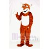 Heureux Renard Mascotte Les costumes Adulte