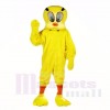 Mascotte jaune tweety bird costumes de bande dessinée