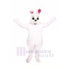 Mignonne Rose Pâques lapin Mascotte Les costumes Pas cher