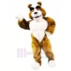 Puissance Musclé Bouledogue Mascotte Les costumes Dessin animé