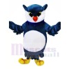 Bleu et blanc Hibou Mascotte Les costumes Animal