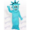 Costume de mascotte adulte bleu de la statue de la liberté
