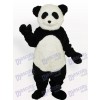 Costume de mascotte adulte longue Panda souriant