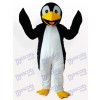 Costume drôle de mascotte adulte noir de pingouin