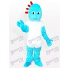 Costume de mascotte adulte de dessin animé vilain garçon