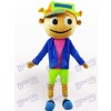 Costume de mascotte de dessin animé adulte Cap Boy