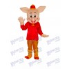 Mascotte de Cochon d'Or Costume Adulte Animal