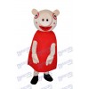 Super mignon Peppa Pig Costume de mascotte adulte Animal