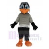 Skyhawk avec blanc Manteau Mascotte Costume