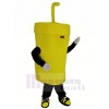 Gros Jaune Coupe Mascotte Costume