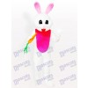 Costume de mascotte de lapin de carotte lapin de Pâques adulte