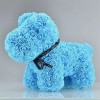 Bleu Rose Chiot Chien Fleur Chiot Chien Meilleur cadeau pour la fête des mères, la Saint-Valentin, les anniversaires, les mariages et les anniversaires