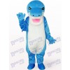 Costume de mascotte animal bleu requin