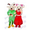 Rire Bouche Chèvre Agréable & Beauté Mascotte de Mouton Adulte Costume Animal