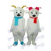 Agréable Chèvre & Beauté Mascotte de Mouton Adulte Costume Animal