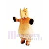 marron Poids léger Rhinocéros Costumes De Mascotte